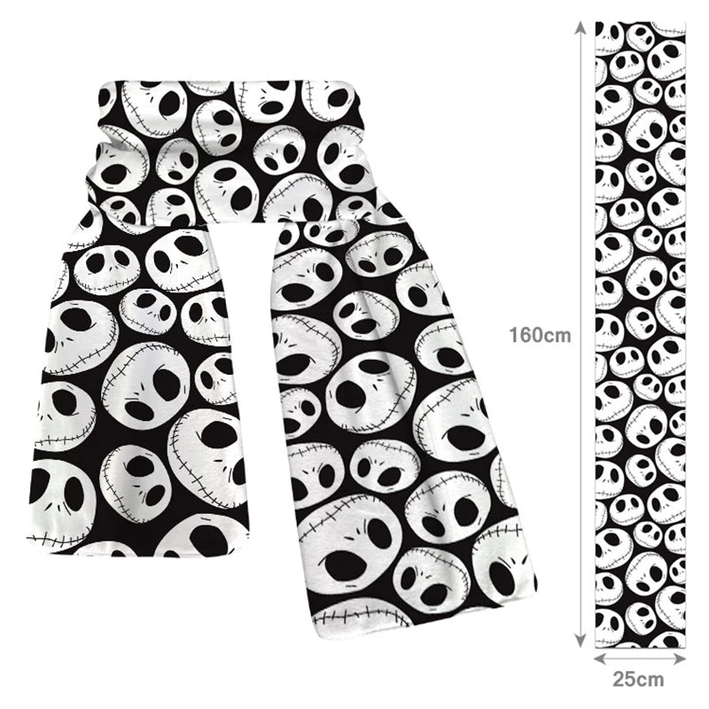 Foulard en cotton Nightmare Before Christmas