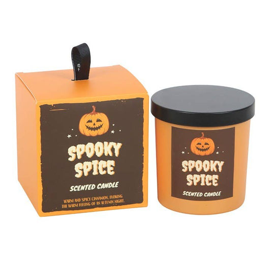 Bougie d'Halloween à la cannelle Spooky Spice
