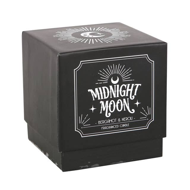 Bougie gothique Midnight Moon à la bergamote et au néroli