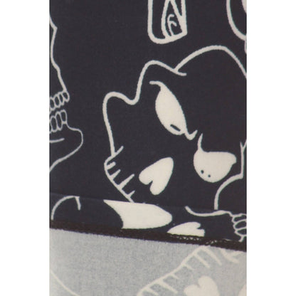 Legging doux taille haute - tete de mort