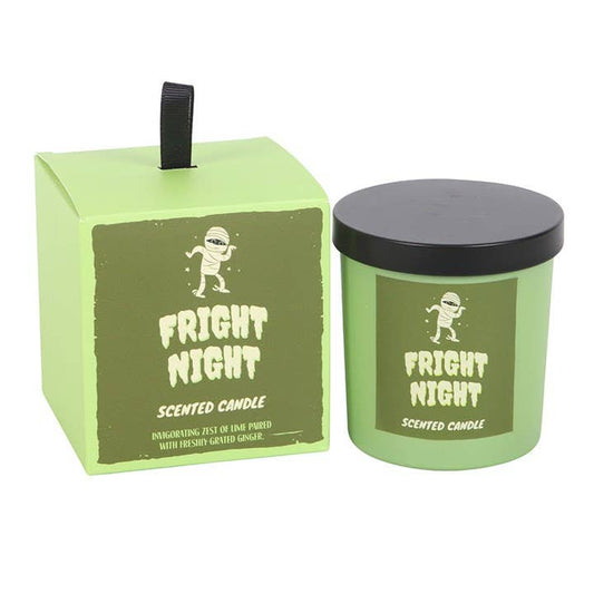 Bougie d'Halloween Citron Vert et Gingembre Fright Night