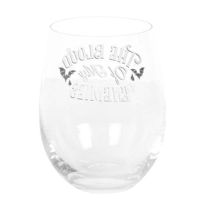 Verre à vin sans pied Blood Of My Enemies