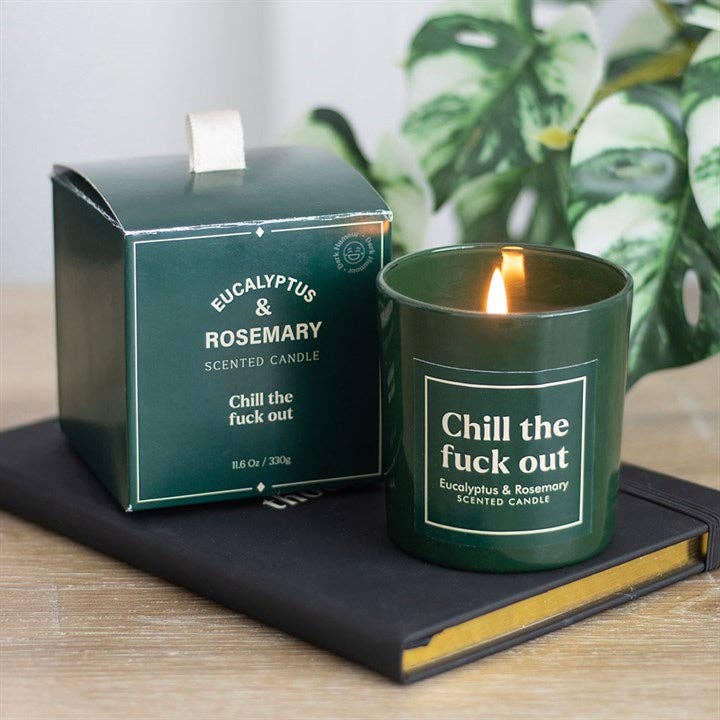 Bougie Relaxante Grossière Eucalyptus & Romarin
