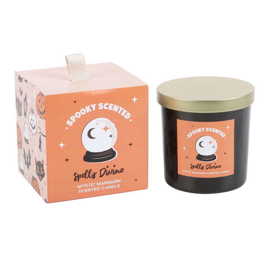 Bougie d'Halloween Spells Divine Mystic Mandarin