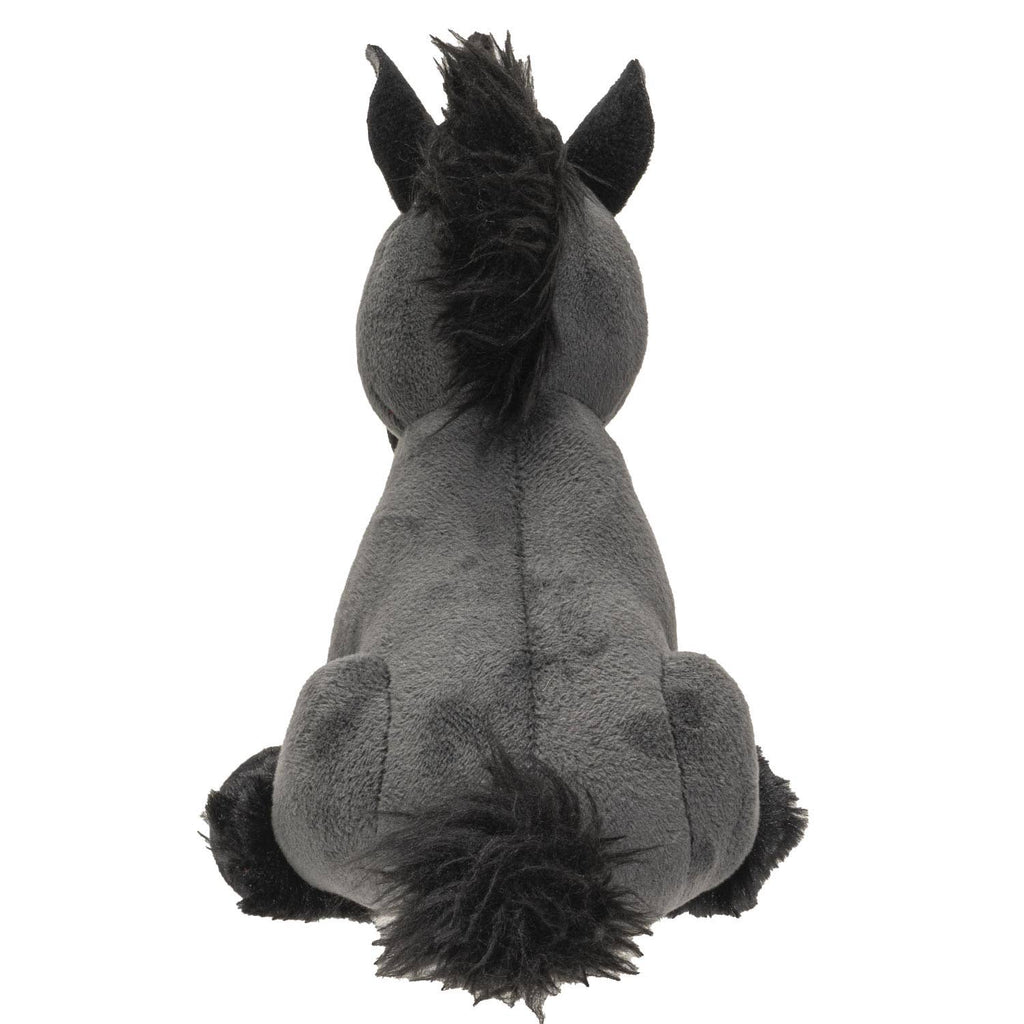 Peluche licorne noire