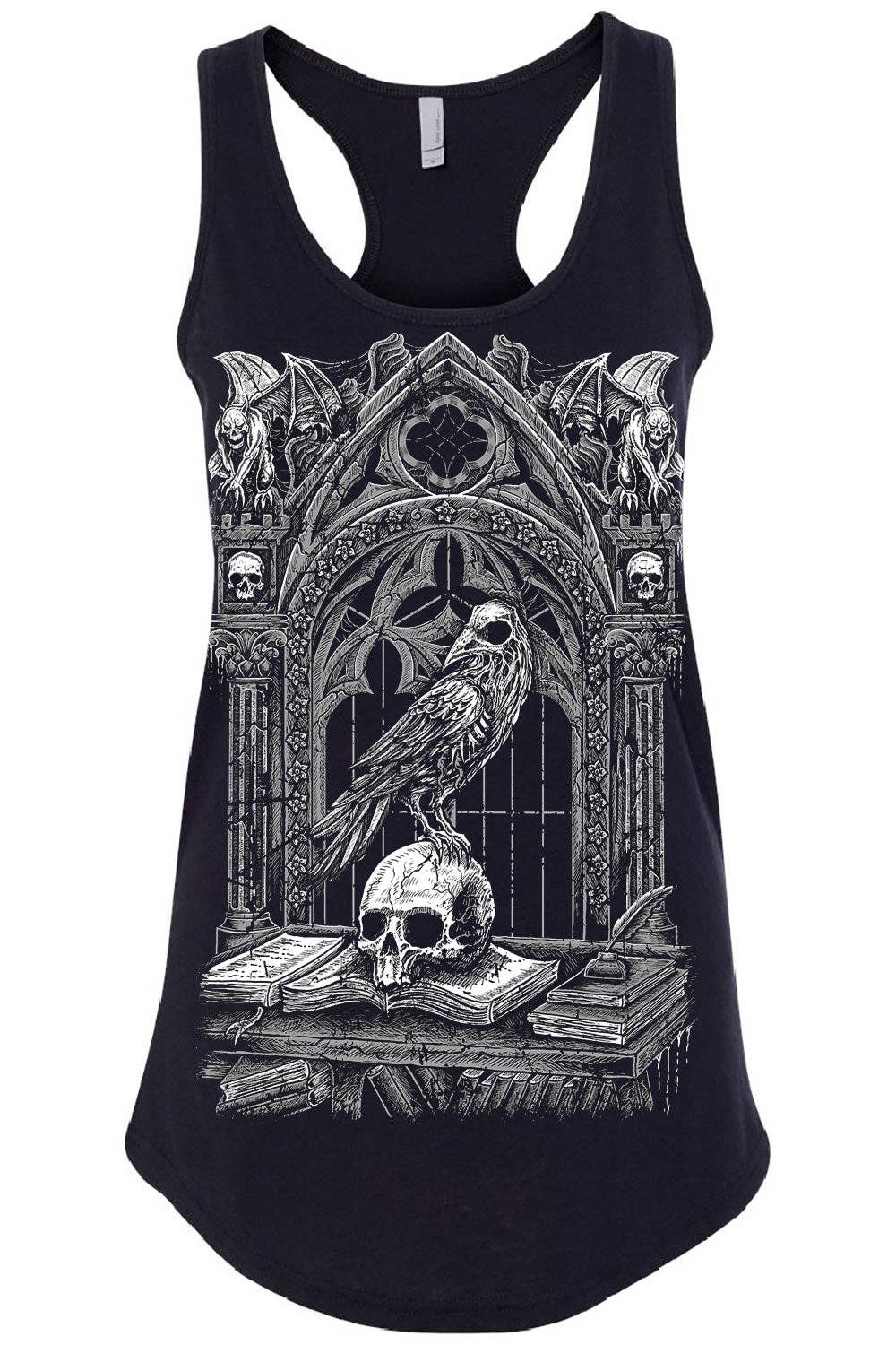 T-shirt Quoth the Raven [GRIS] [Plusieurs styles disponibles]