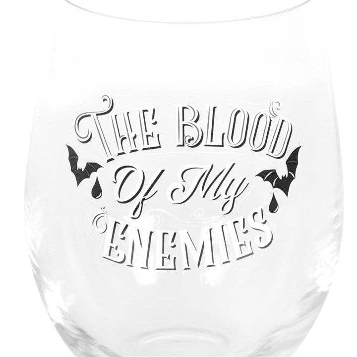 Verre à vin sans pied Blood Of My Enemies