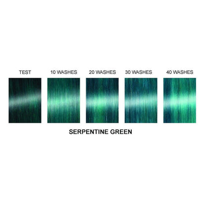 Serpentine® Green - Colorant capillaire semi-permanent en gel professionnel