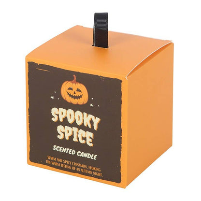 Bougie d'Halloween à la cannelle Spooky Spice