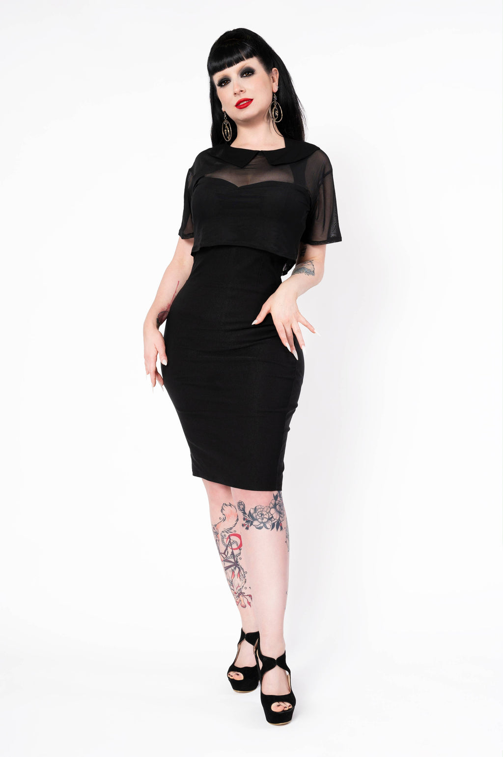 Top Pugsley - Maille noire