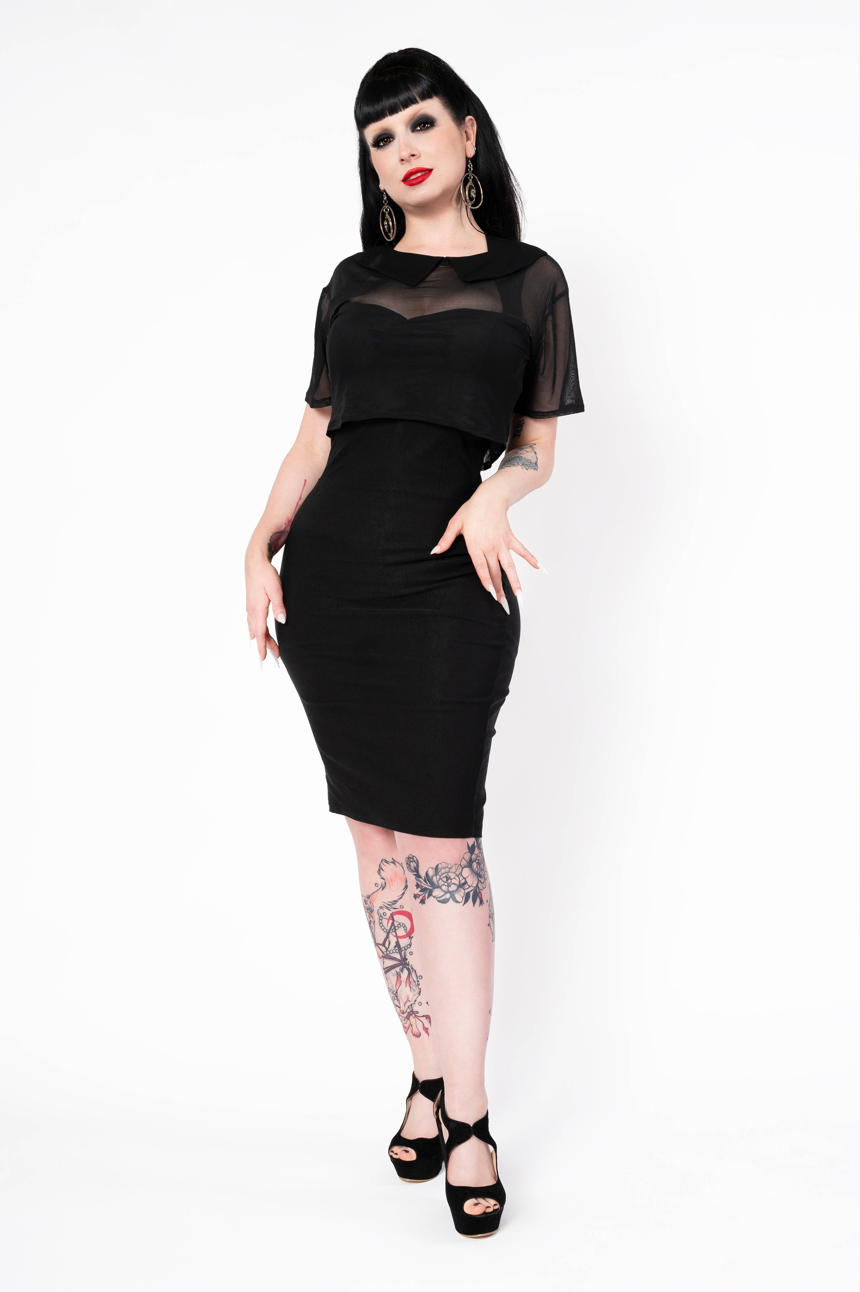 Top Pugsley - Maille noire