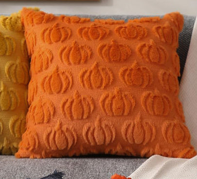 Housse de Coussin Fluffy Pumpkin