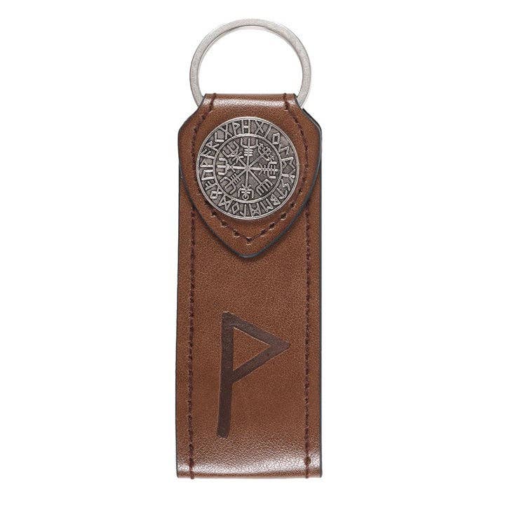 Porte-clés en simili cuir Joy Viking Rune