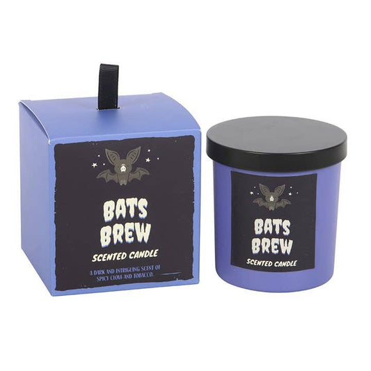 Bougie d'Halloween Clou de Girofle et Tabac de Bat's Brew