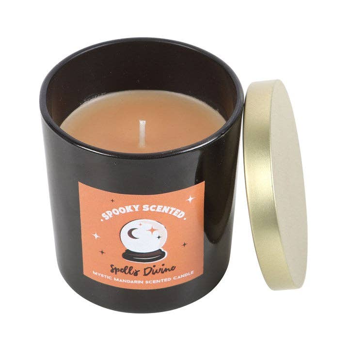 Bougie d'Halloween Spells Divine Mystic Mandarin