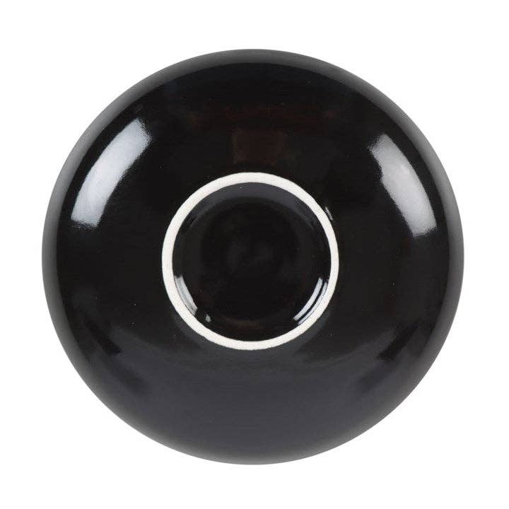 Plat à bijoux en cristal à imprimé sorcière