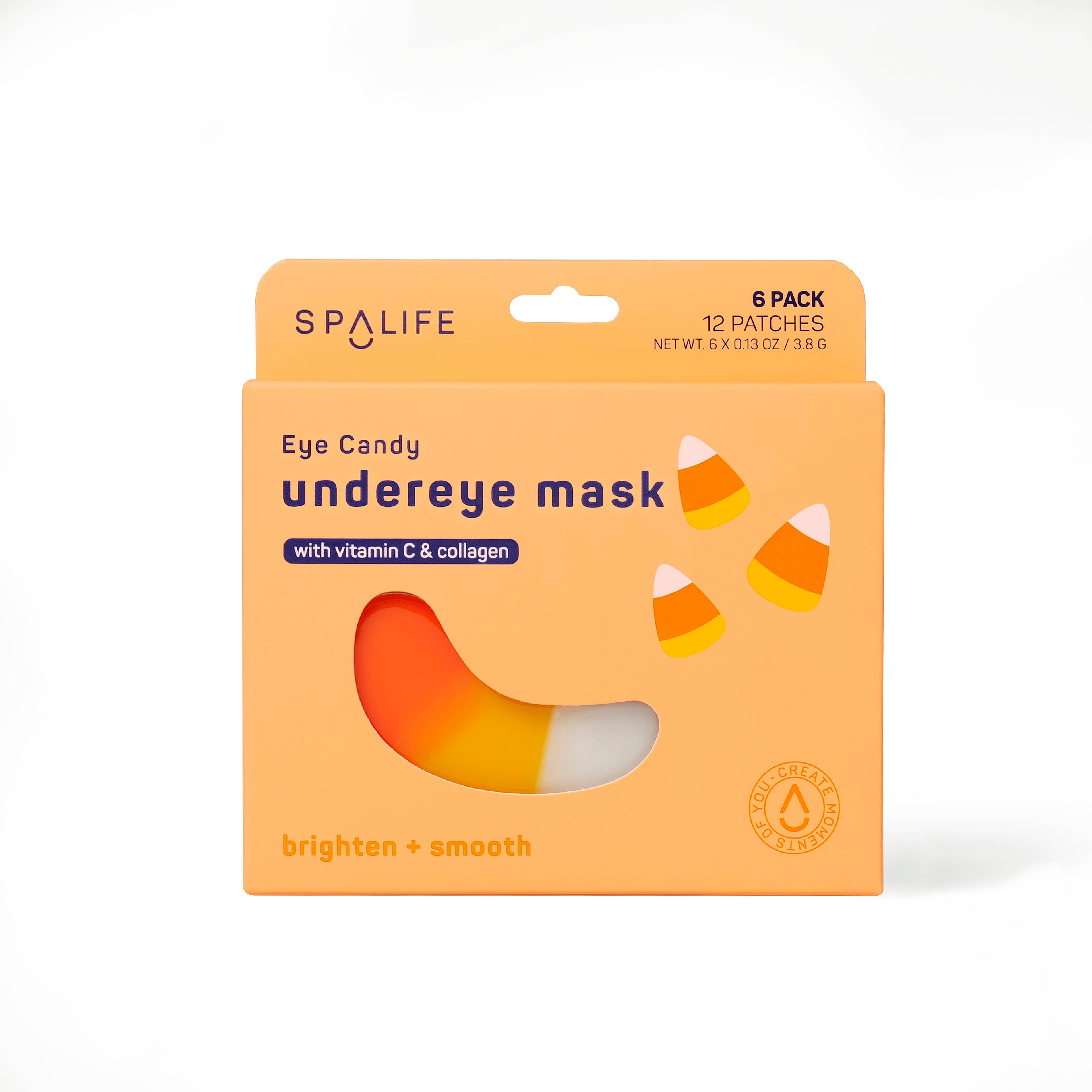Masques hydratants pour les yeux Halloween Eye Candy - 6 paires