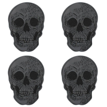 Lot de 4 sous-verres Skull