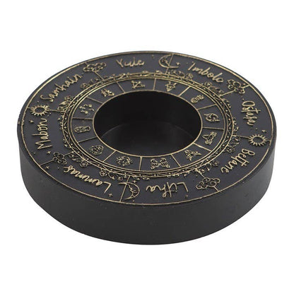 Porte-bougie chauffe-plat Roue de l'Année païenne
