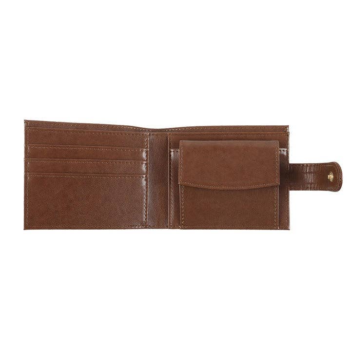 Portefeuille en simili cuir avec boussole viking
