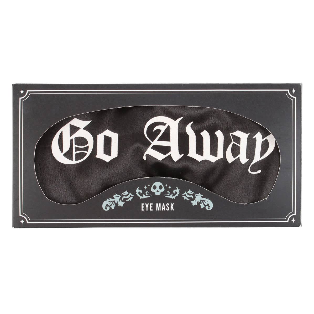 Masque de sommeil Go Away Gothic Satin