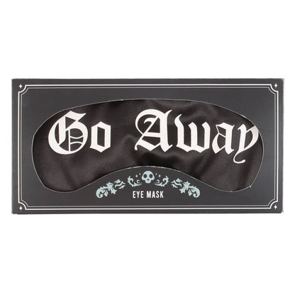 Masque de sommeil Go Away Gothic Satin