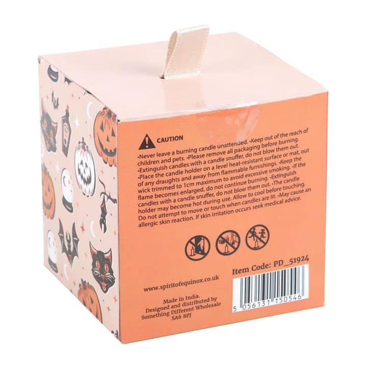 Bougie d'Halloween Spells Divine Mystic Mandarin