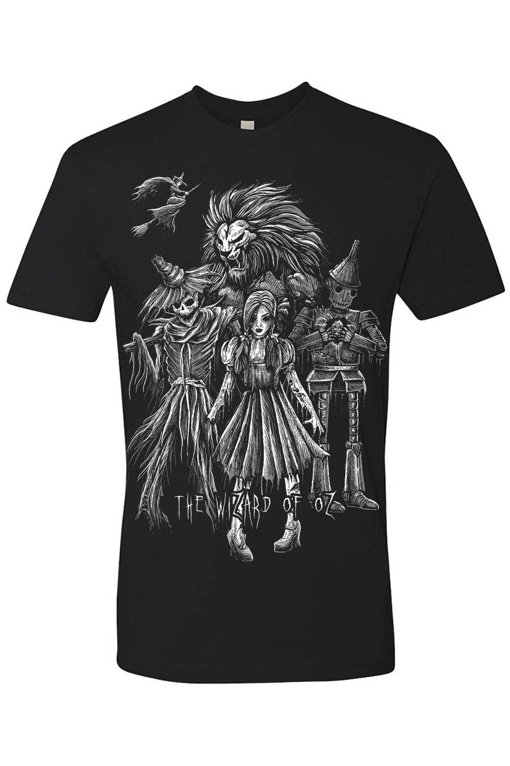 T-shirt Le Magicien noir d'Oz