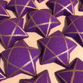 Bombe de bain pentagramme violet foncé