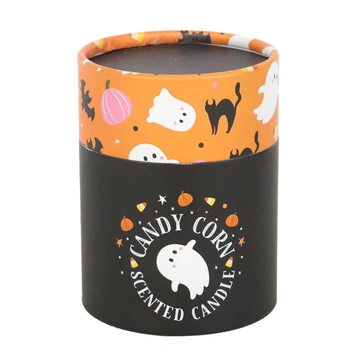 Bougie de maïs sucré et effrayant pour Halloween