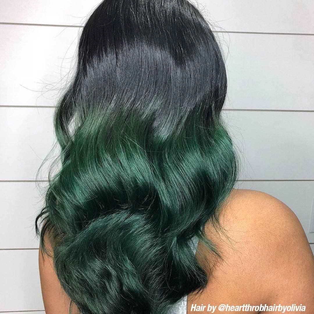Serpentine® Green - Colorant capillaire semi-permanent en gel professionnel
