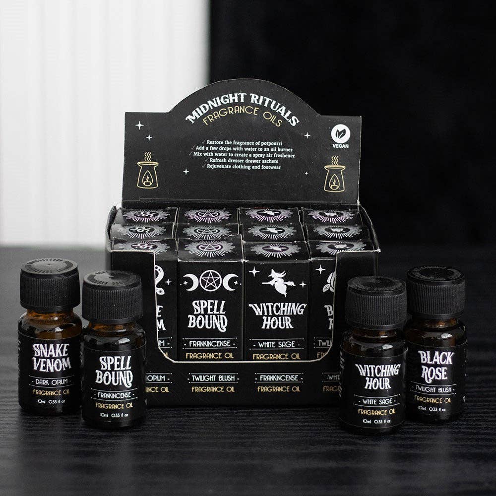 Flacons  d'huiles parfumées Midnight Rituals 10ml