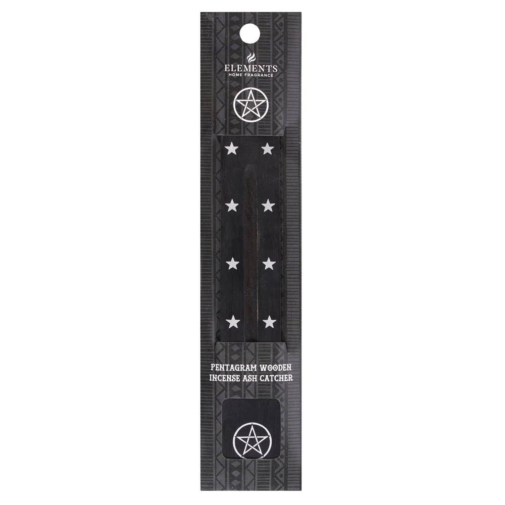 Cendrier à encens en bois Pentagram