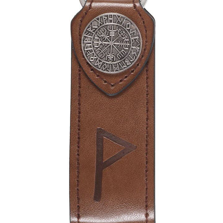 Porte-clés en simili cuir Joy Viking Rune
