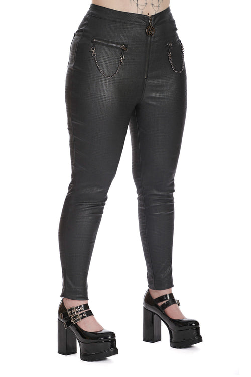 Banned Alternative - CHAOS COUTURE TROUSERS WITH HANDCUFFS