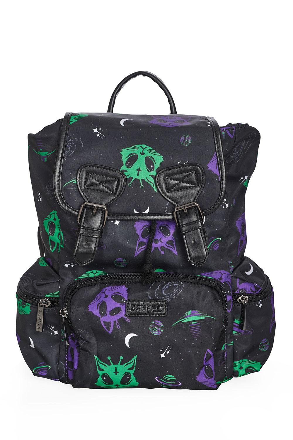 Banned Alternative - ALIEN CAT BACKPACK